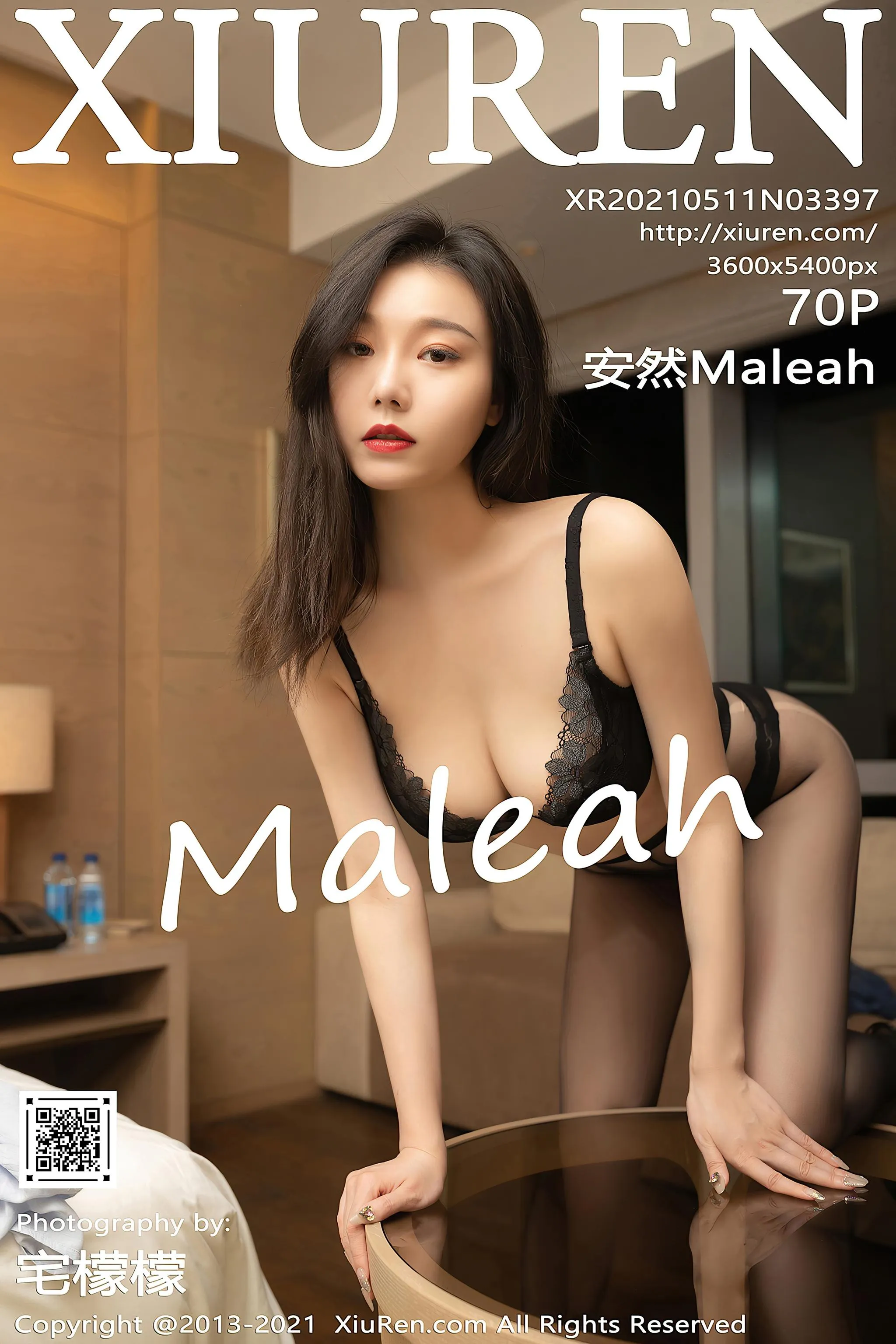 [XIUREN秀人网] 2021.05.11 NO.3397 安然Maleah [71P]插图